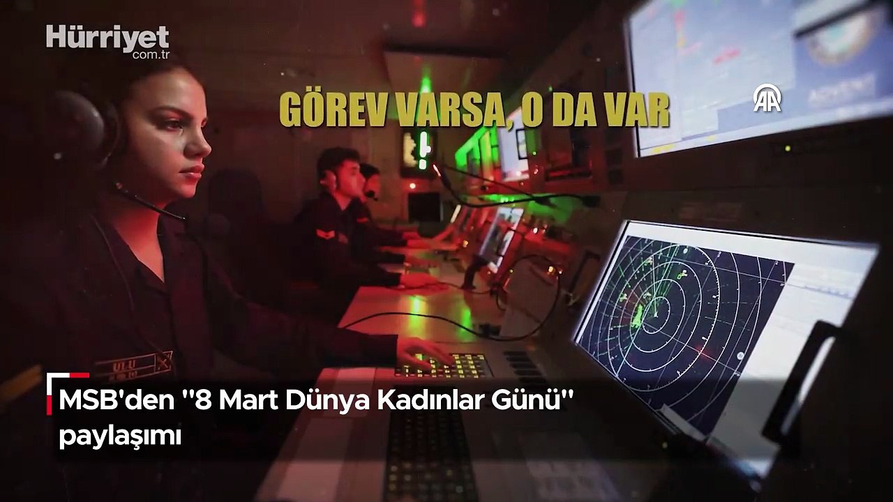 MSB'den "8 Mart Dünya Kadınlar Günü" paylaşımı