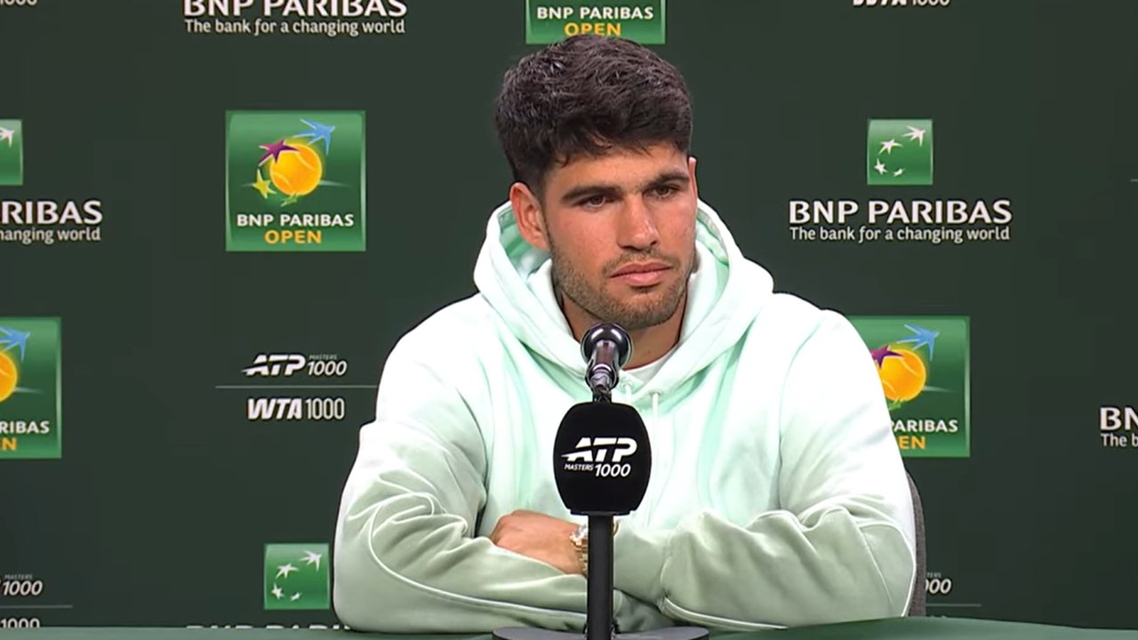 BNP Paribas Open 2026 - Carlos Alcaraz : "Certains arbitres de chaise ne comprennent rien à ce sport"