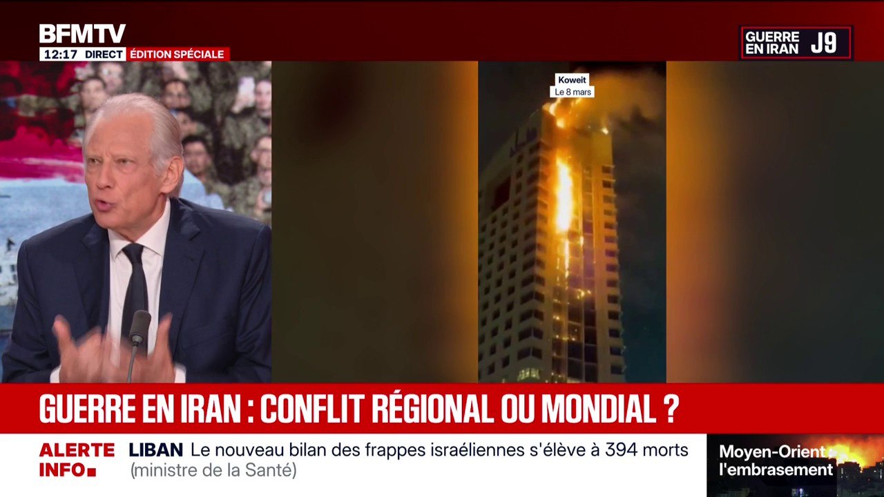 Guerre au Moyen-Orient: "On tombe dans un engrenage absurde, du côté américain et des états de la région", affirme Dominique de Villepin, ancien Premier ministre