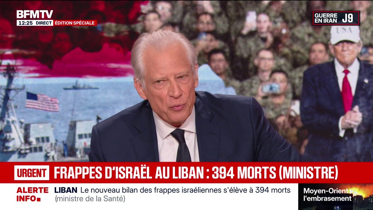 "La guerre n'est pas un jeu": Dominique de Villepin fustige la communication de la Maison Blanche sur la guerre au Moyen-Orient
