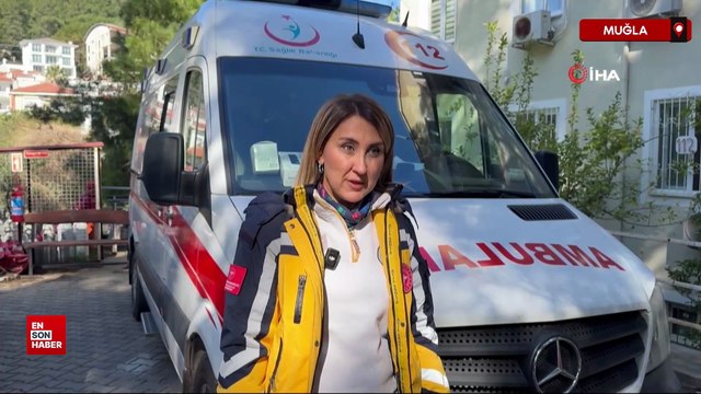 Marmaris’in tek kadın ambulans sürücüsü hayat kurtarıyor