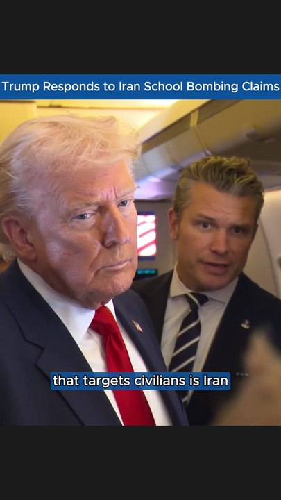 Trump Denies U.S. Bombed School in Iran, Demands Surrender
