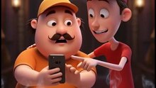Motu Patlu Capture Iftaar Photo In Ramadan