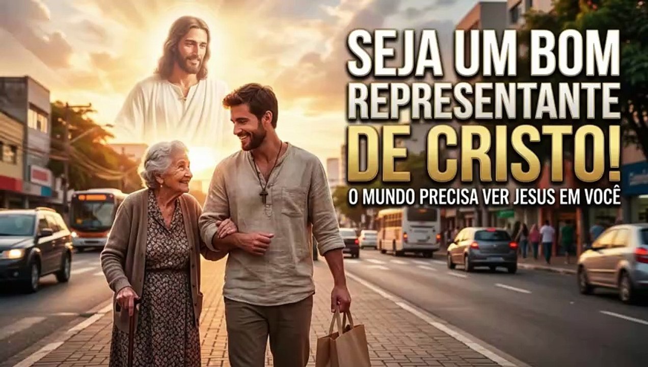 SEJA UM BOM REPRESENTANTE DE CRISTO!