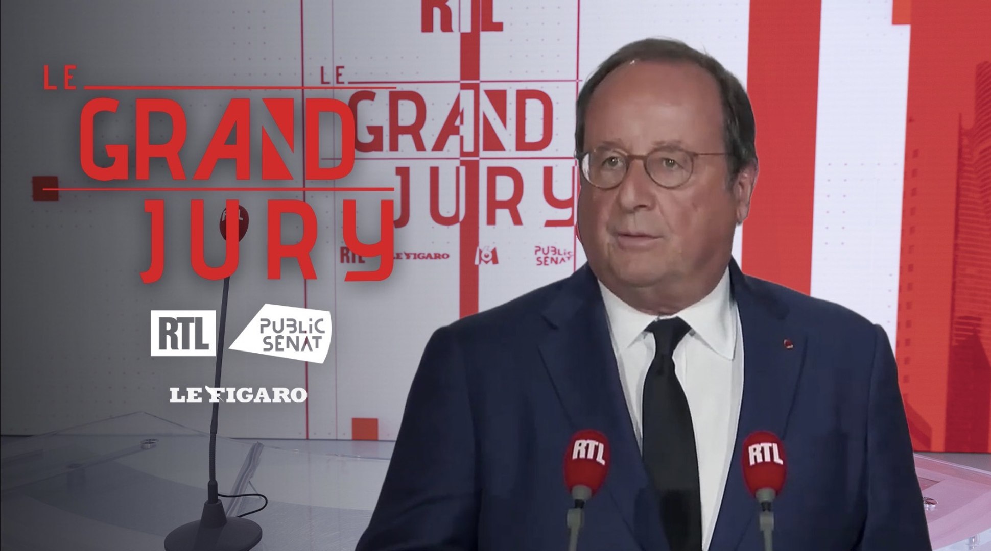 François Hollande, invité du Grand Jury