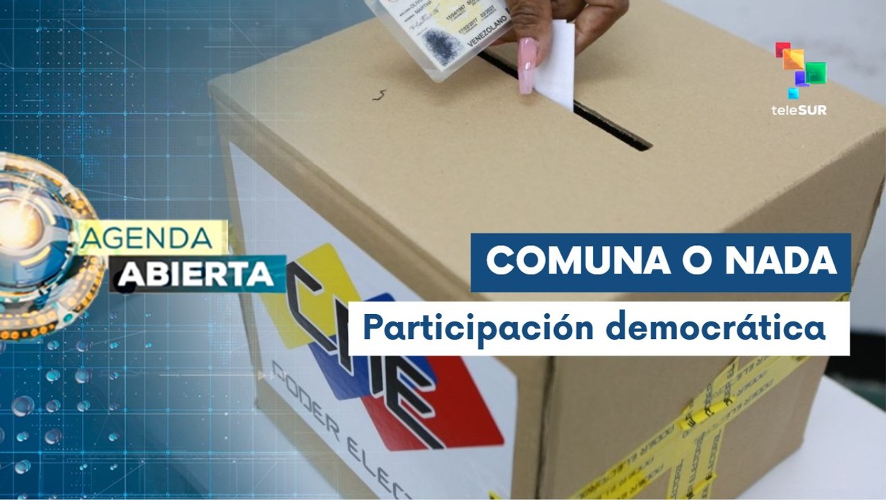Agenda Abierta 08-03 Venezolanos eligen sus proyectos comunales