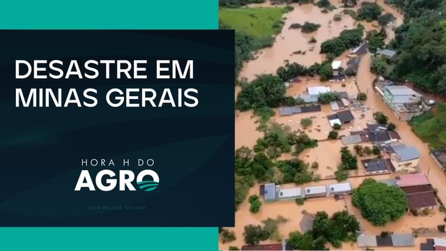 Mais de 400 produtores rurais sofrem com prejuízos causados pelas chuvas em Minas Gerais | Hora H do Agro