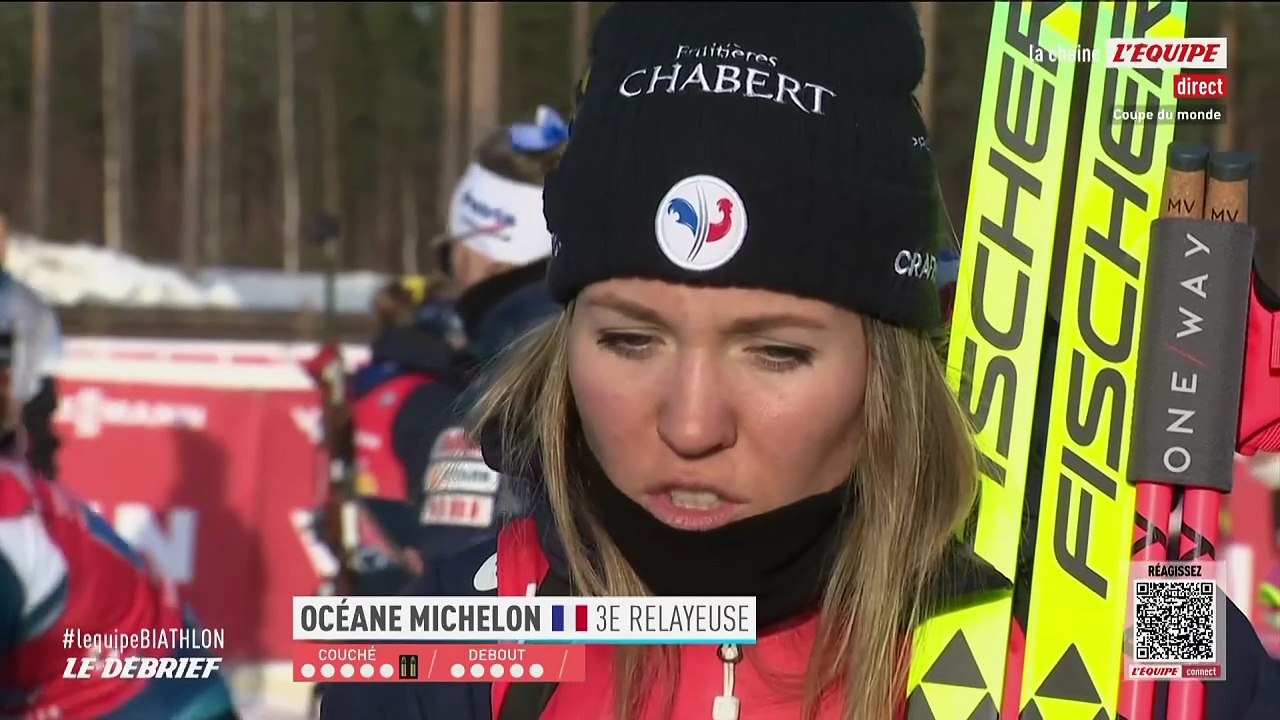 Océane Michelon : « Je me suis un peu fait surprendre » - Biathlon