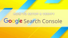 How to setup google search console