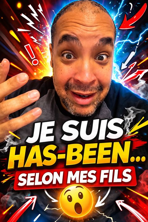 Je ne suis plus a mon prime selon mes fils 😲 #humour #drole #famille #papa