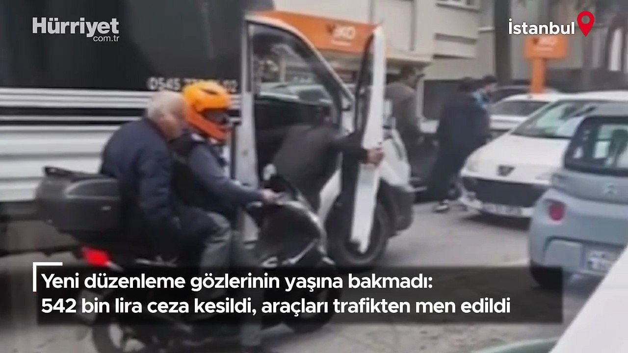 Maltepe’de trafikte bıçaklı 'Özür dileyeceksin' tartışması: 3 kişiye 542 bin lira para cezası