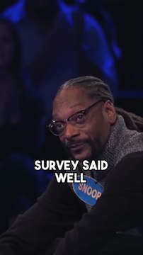 Snoop Dogg Steals Fast Money on Celebrity Family Feud