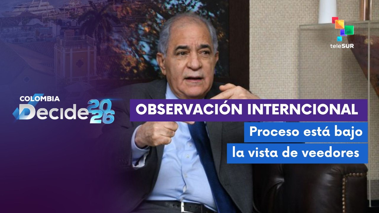 Observadores presentes en comicios legislativos colombianos