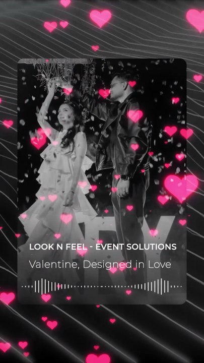 Luxury Valentine’s Romantic Walkway Setup in Dhaka | Cinematic Couple Entrance by Look N Feel