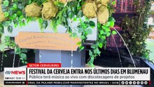 Festival Brasileiro da Cerveja entra na reta final em Blumenau