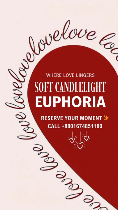 Luxury Valentine’s Setup in Dhaka | Romantic Candlelight Event by Look N Feel