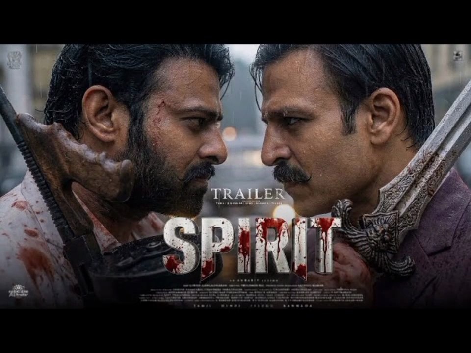 SPIRIT - Trailer | Rebel Star Prabhas | Vivek Oberoi | Prabhas New Movie | FanMade Ai