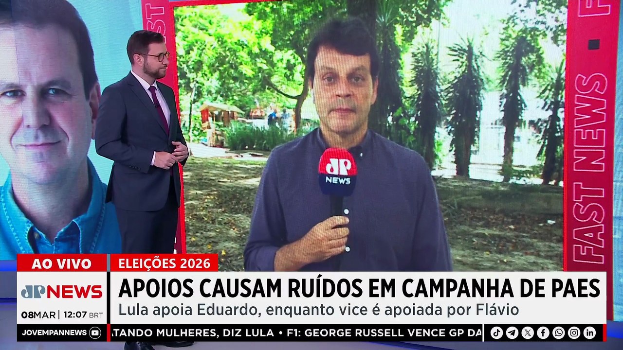 Campanha de Paes tem apoio de Lula e Bolsonaro na mesma chapa