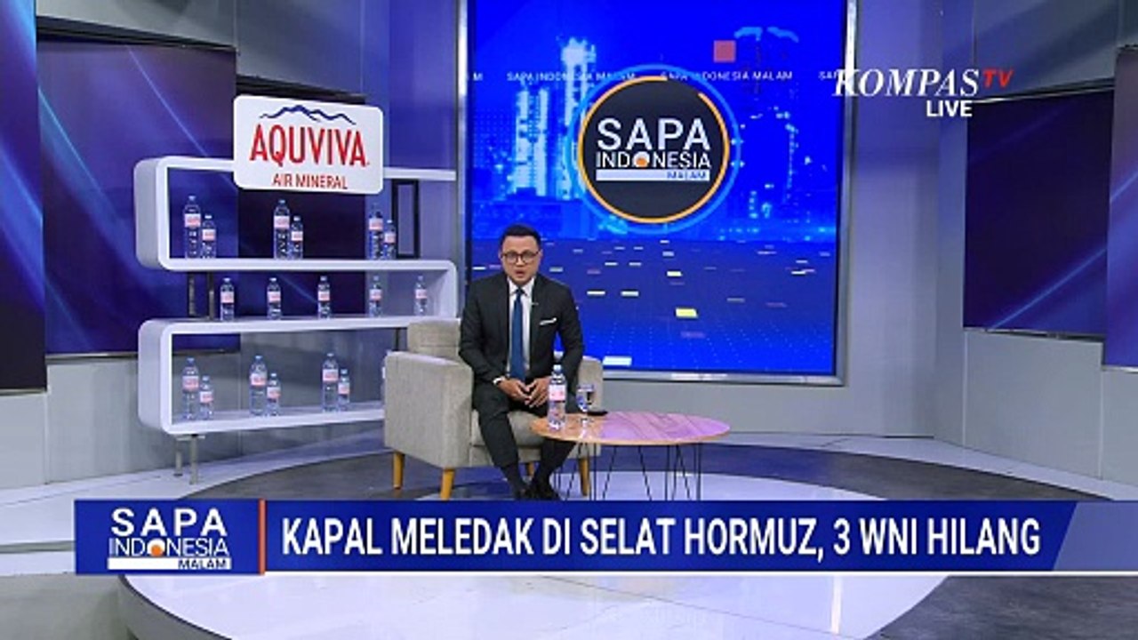 3 ABK WNI Hilang di Selat Hormuz! Kapal Tugboat Meledak di Tengah Konflik Iran-AS | SAPA MALAM