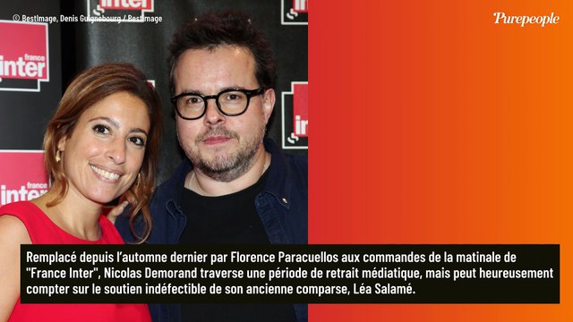 Nicolas Demorand absent depuis plusieurs mois de France Inter et remplacé, Léa Salamé donne de ses nouvelles