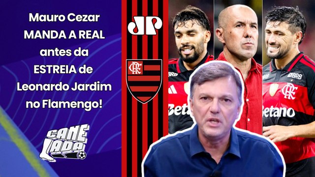 CHEGA DESSA DESCULPINHA! E se o LEONARDO JARDIM FIZER ISSO no FLAMENGO, vai ser... | MAURO CEZAR