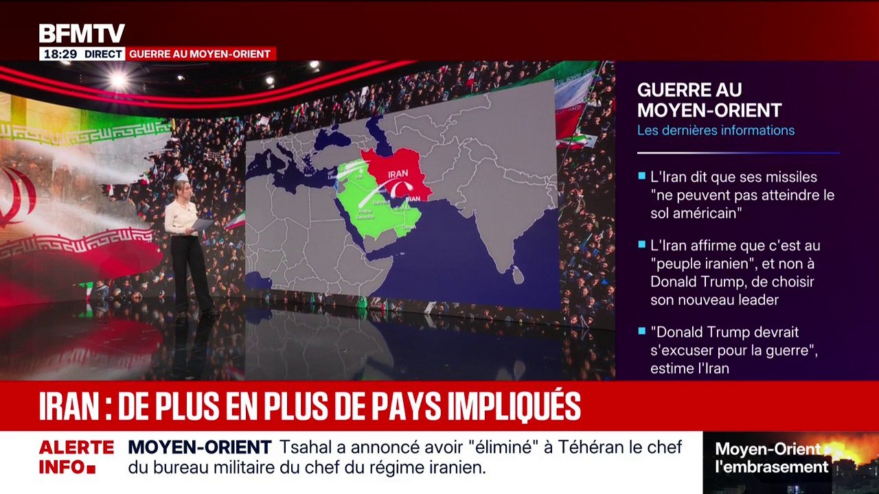 Irak, Israël, Iran, Liban ... Le conflit s'intensifie et s'étend dans la région du Moyen-Orient