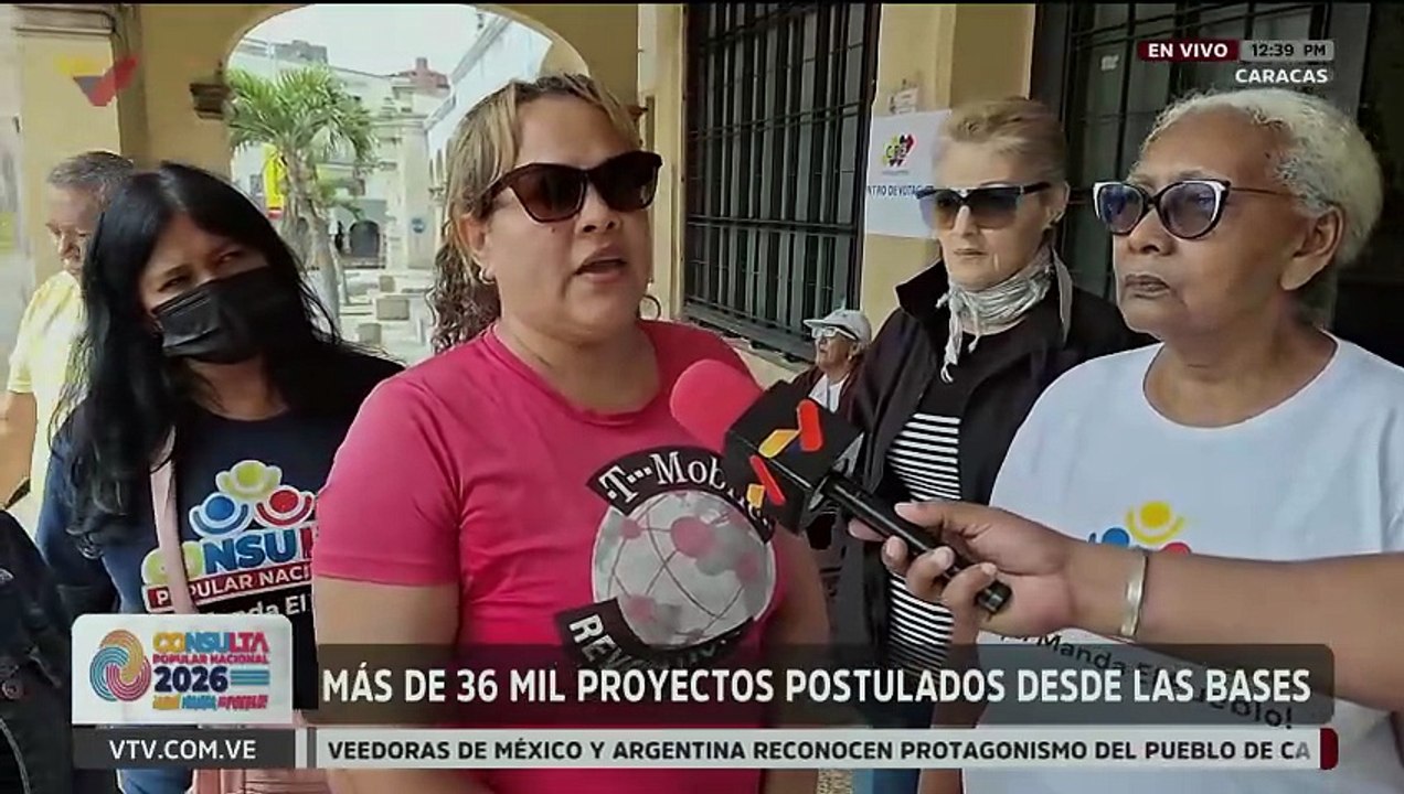 Desde temprano habitantes de San Juan en Caracas eligen sus proyectos comunales