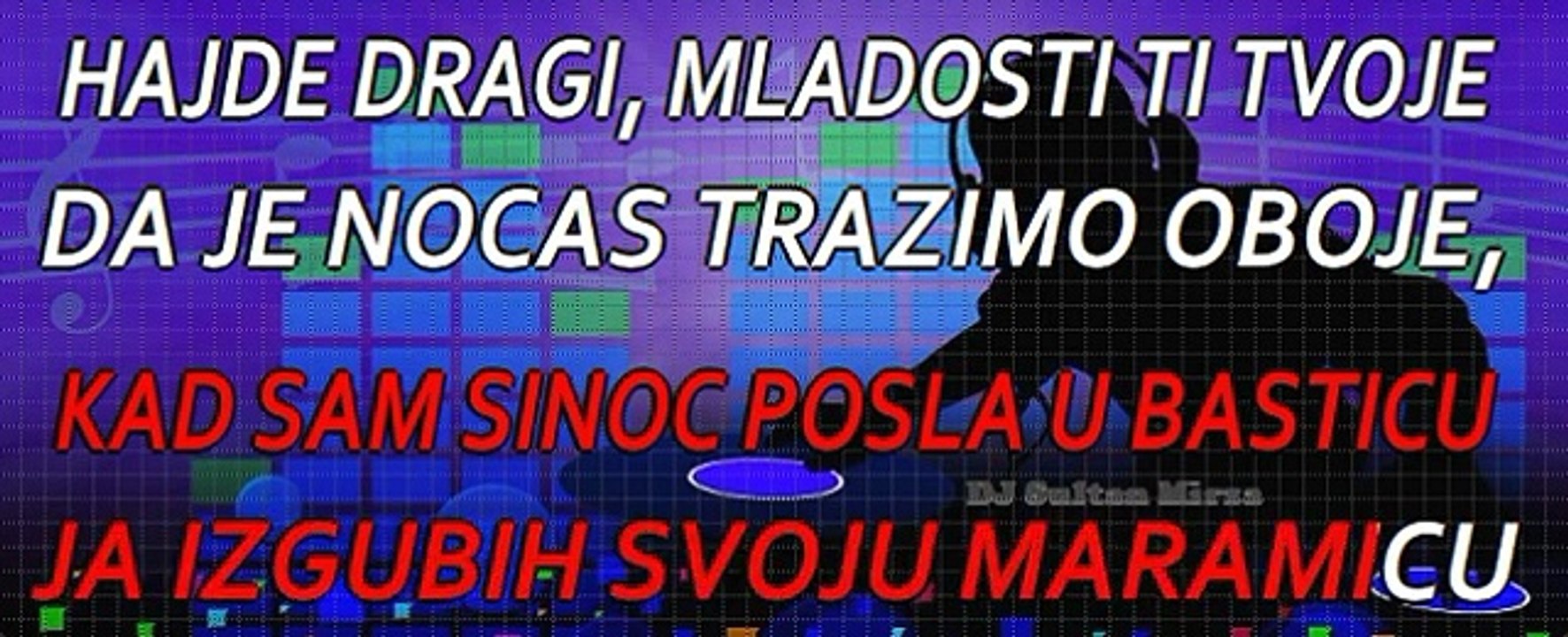 Mara, mara, maramica - Gordana Goca Lazarević (uživo karaoke)