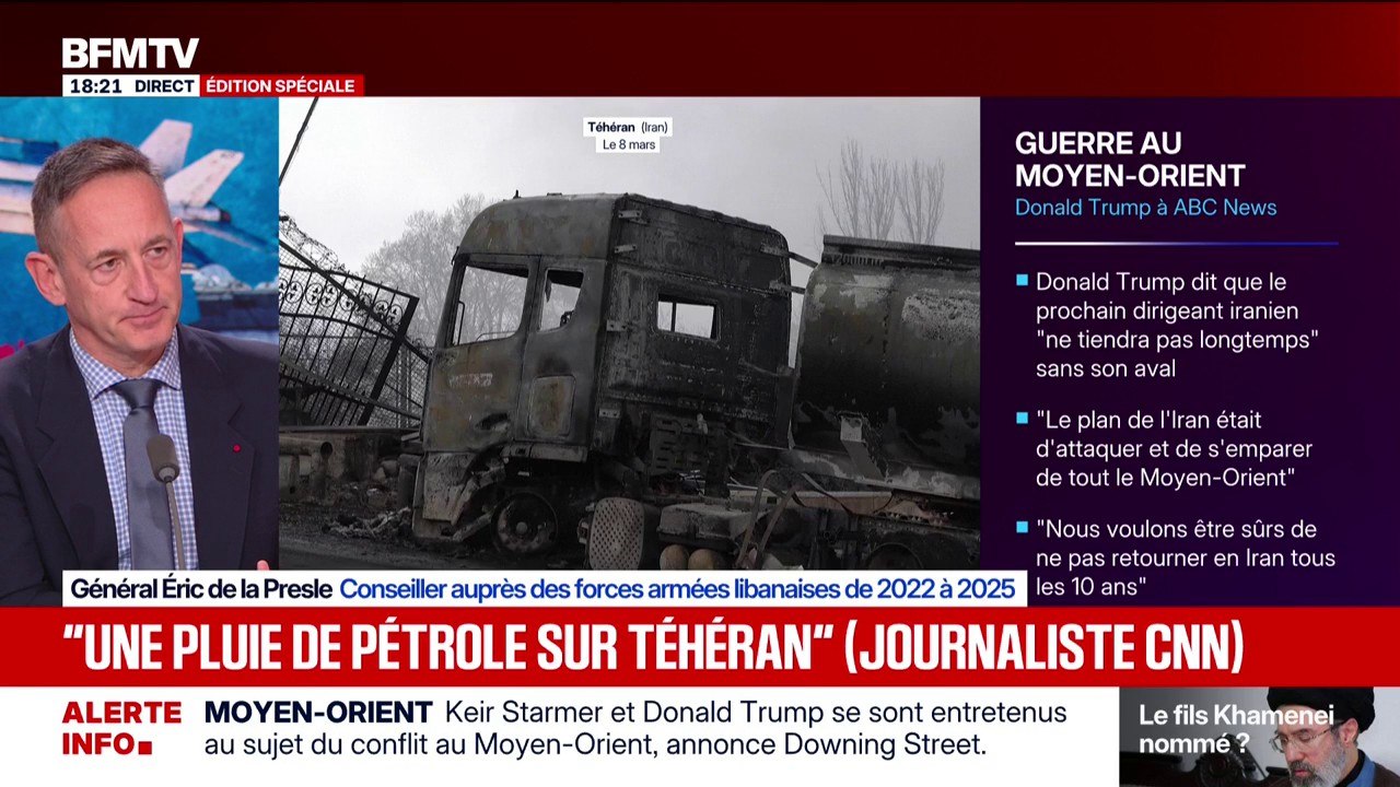 Frappes au Moyen-Orient: "L'armée libanaise est la colonne vertébrale de l'État libanais", détaille Éric de la Presle, conseiller auprès des forces armées libanaises de 2022 à 2025