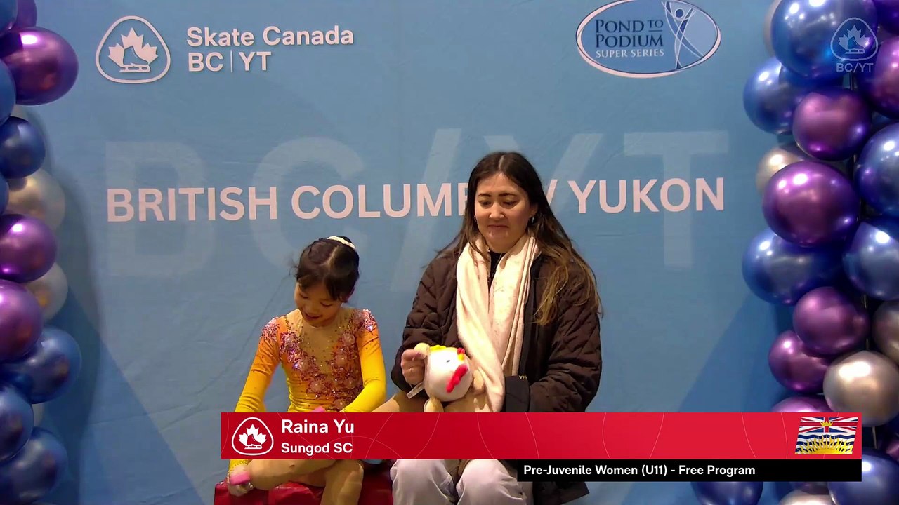 Pre-Juvenile Women U11 Free Program - Rink 1 - 2026 BC/YT Section Super Series Final