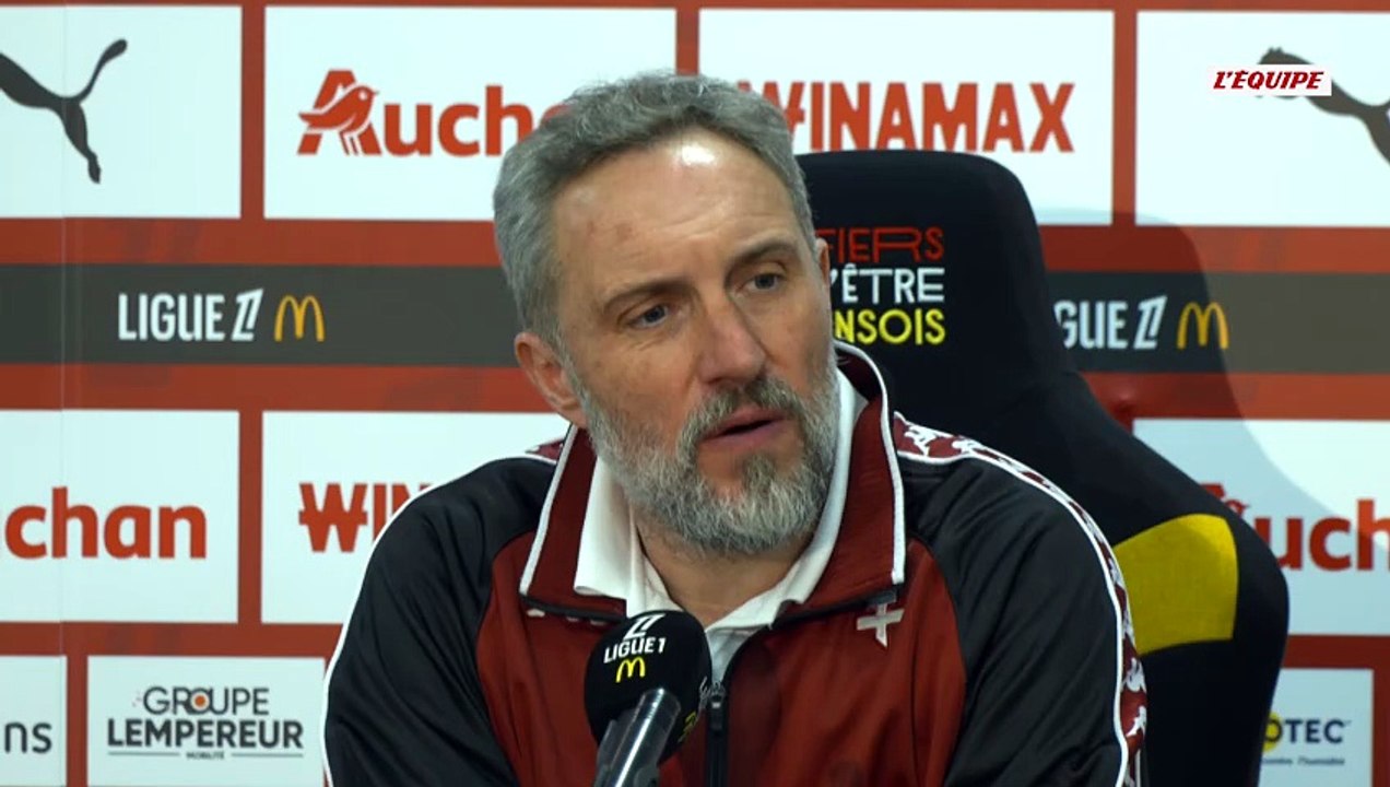 « Certains joueurs sont bouillis » : Benoît Tavenot désemparé après la défaite de Metz, dernier de Ligue 1, à Lens - Foot - Ligue 1 - Metz