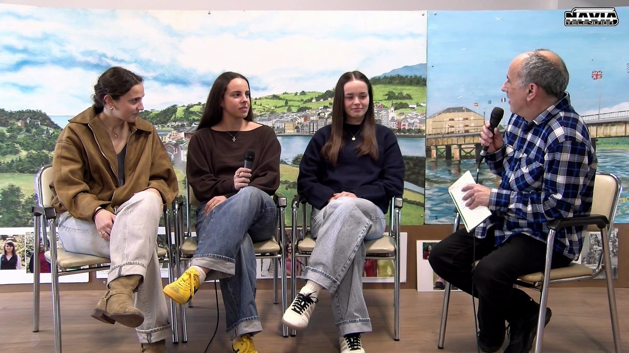 ENTREVISTA A LA REINA Y DAMAS DE LAS FIESTAS DE NAVIA 2026