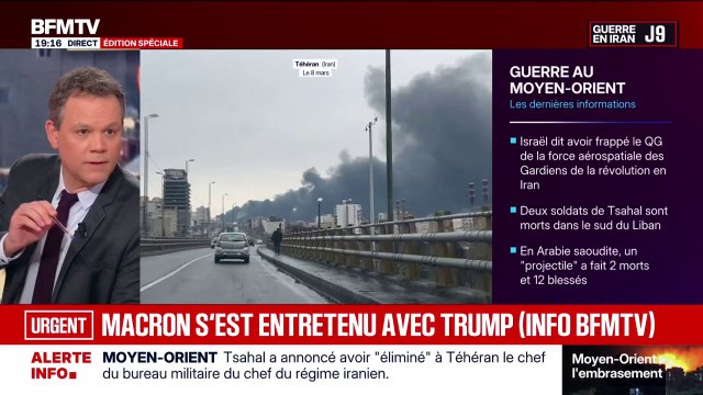Emmanuel Macron s'est entretenu avec Donald Trump et le président iranien Massoud Pezeshkian