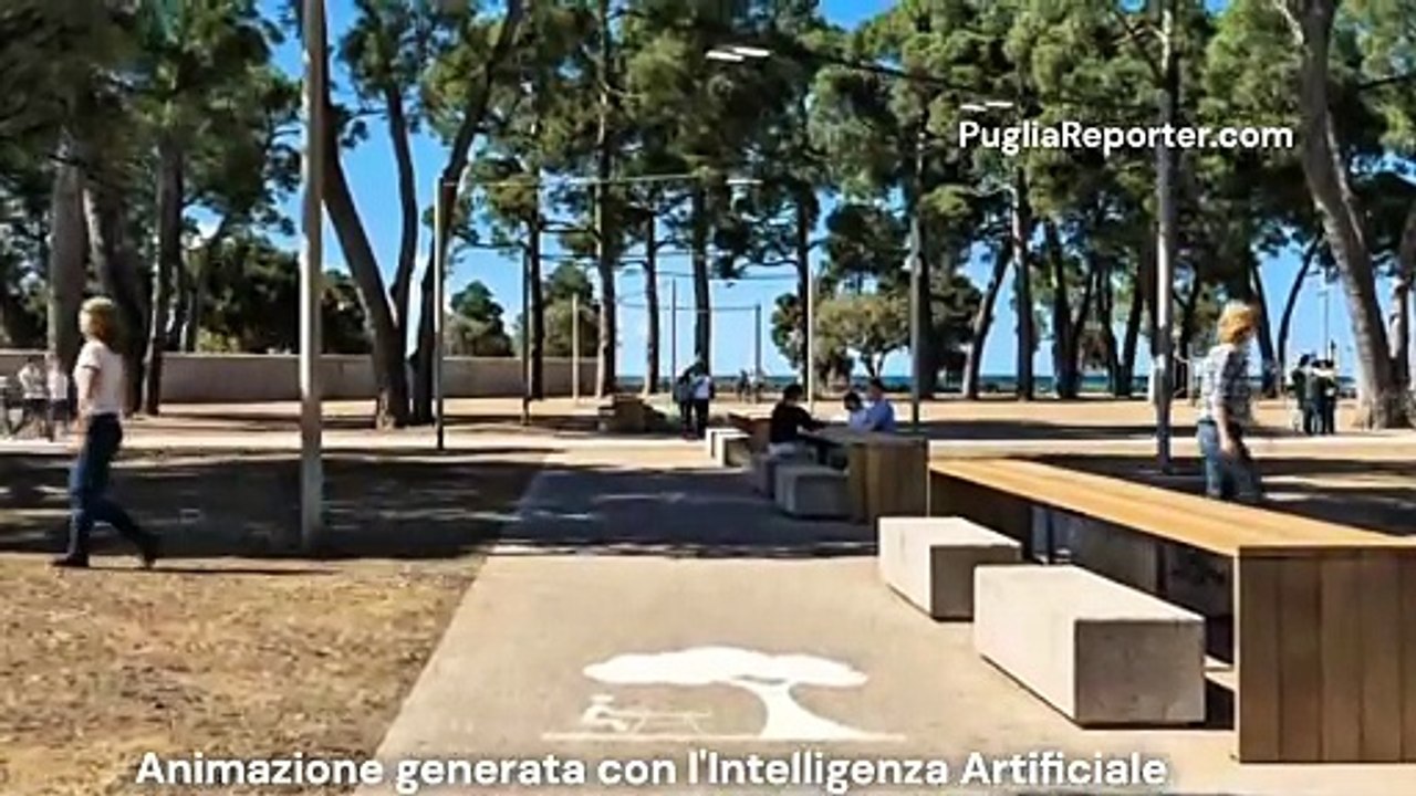 Bari: ecco come sarà il "bosco sul lungomare". Le immagini del progetto per Torre Carnosa