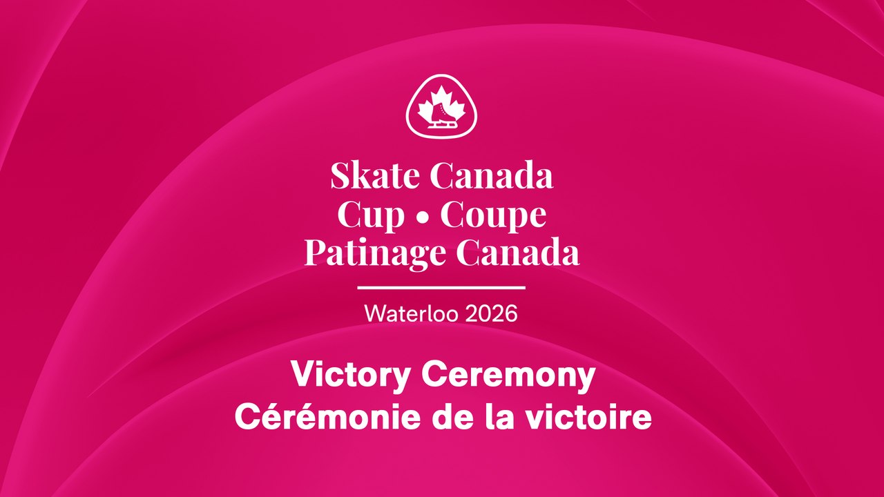 Victory Ceremony - 2026 Skate Canada Cup / Coupe Patinage Canada 2026