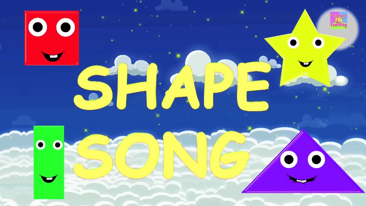 Formsång | Rim för barn | Barnsång | Shape Song in Swedish