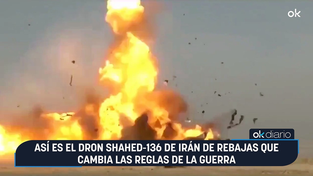 Así es el dron Shahed-136 de Irán de rebajas que cambia las reglas de la guerra