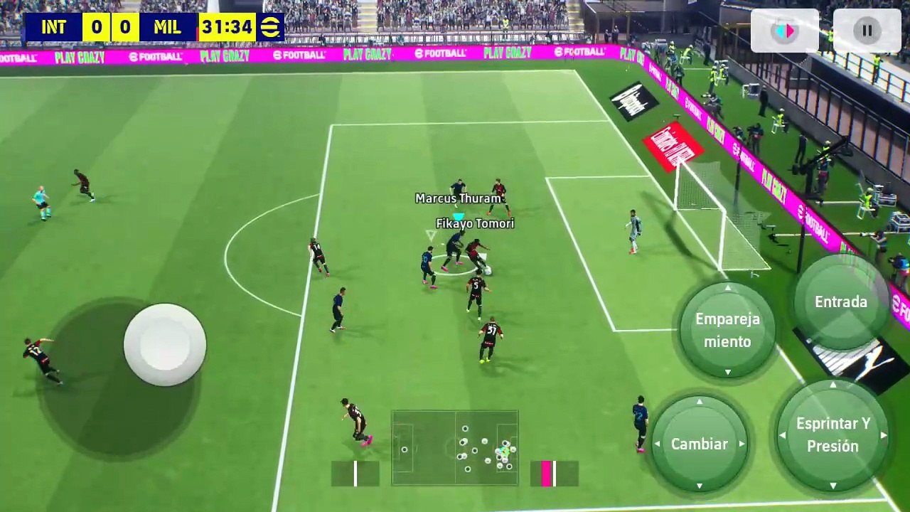 EFOOTBALL 2026 MOBILE - AC MILÁN vs. INTER DE MILÁN - SERIE A 25/26 | GAMEPLAY [60 FPS]