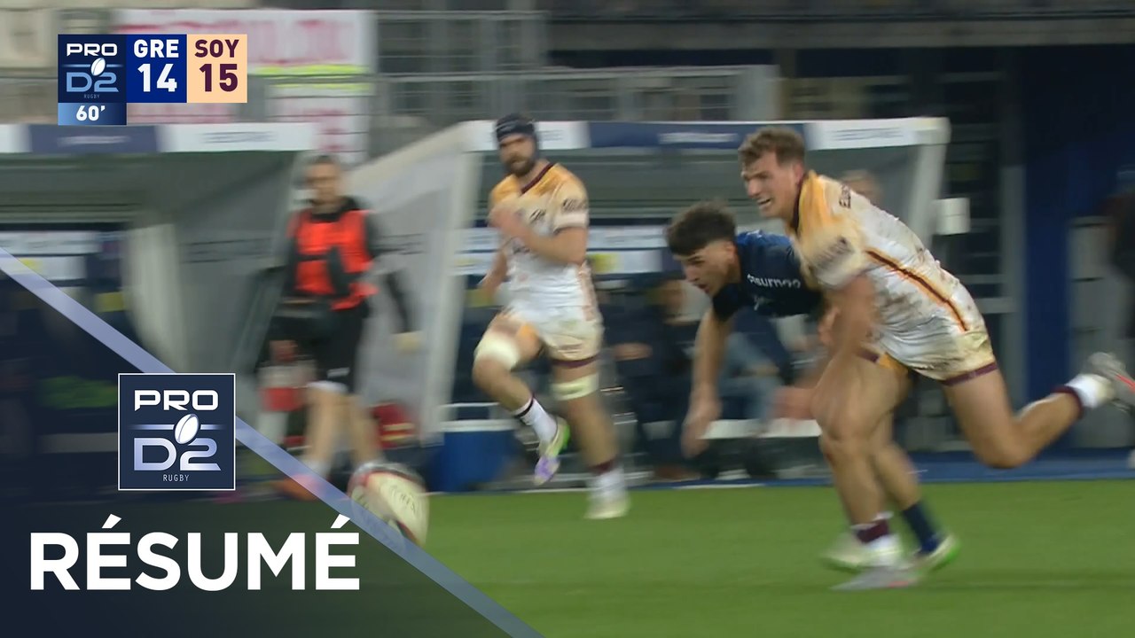 PRO D2 Saison 2025-2026 J23 - Résumé FC Grenoble Rugby - Soyaux-Angoulême XV