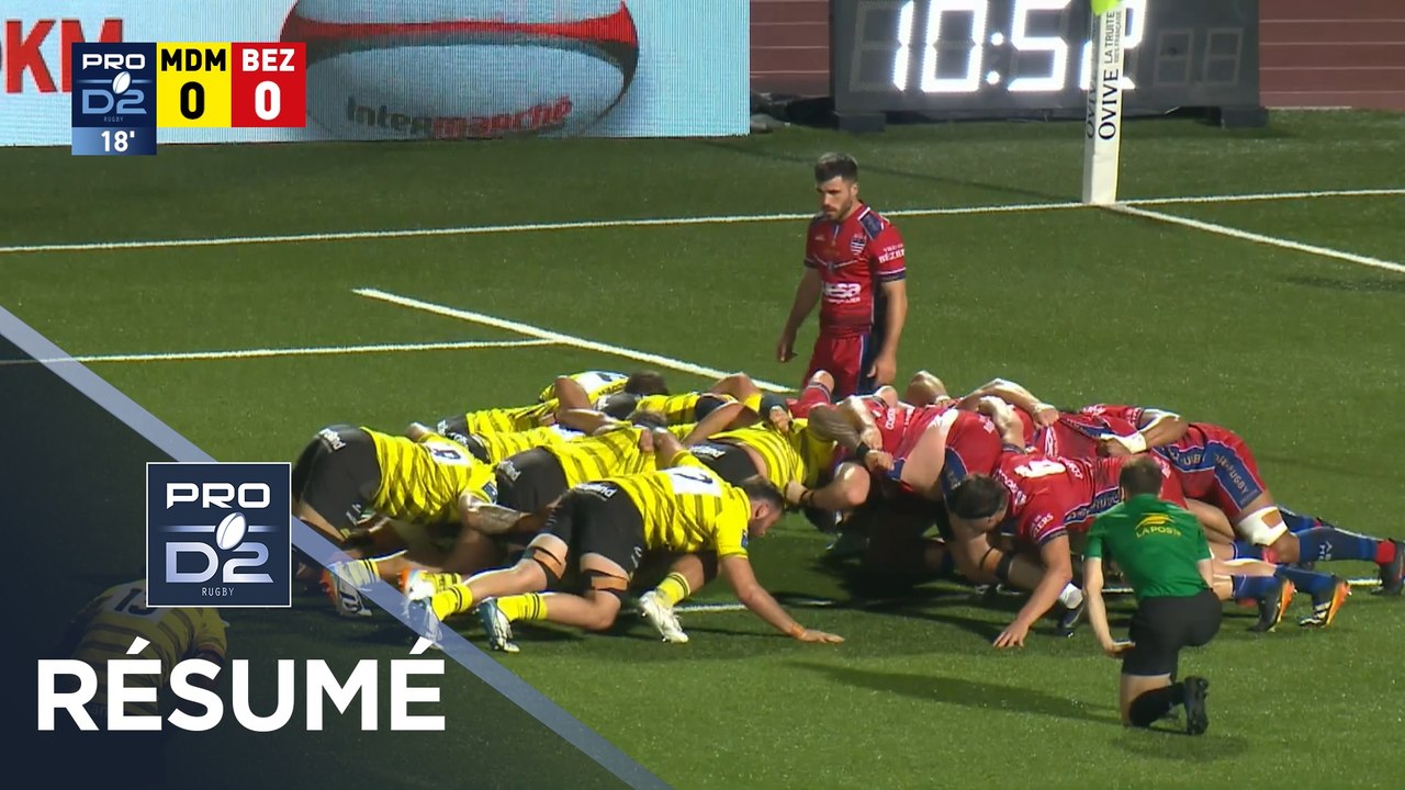 PRO D2 Saison 2025-2026 J23 - Résumé Stade Montois Rugby - AS Béziers Hérault
