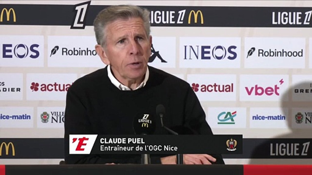 Claude Puel après la grosse défaite de Nice contre Rennes : « On a fourni les armes pour nous faire mal » - Foot -  - Ligue 1 - Nice