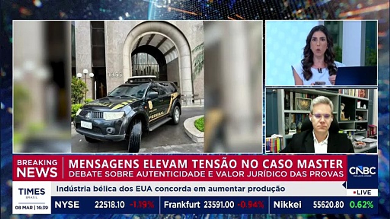 Quebra de sigilo das mensagens de Vorcaro complicam resolução do caso Master