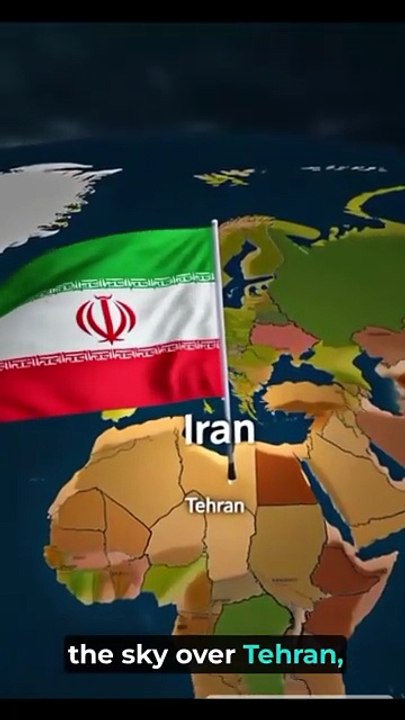 Black Clouds Over Tehran: Residents Report Unusual Rain After Smoke Fills the Sky”#Tehran#IranNew