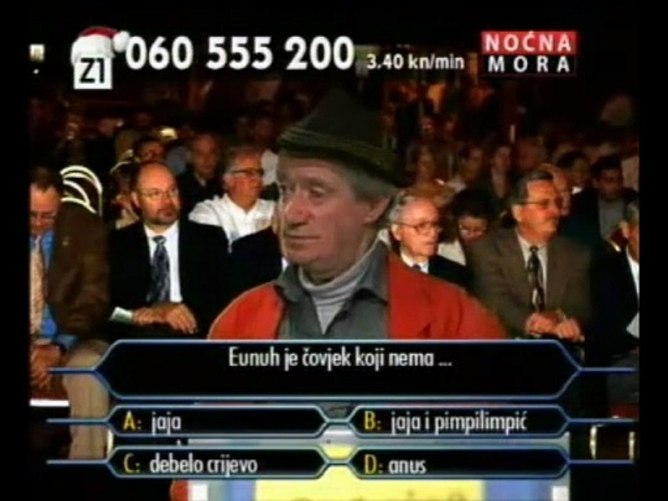 Noćna mora - Stankec Milijunaš "Eunuh je čovjek koji nema"