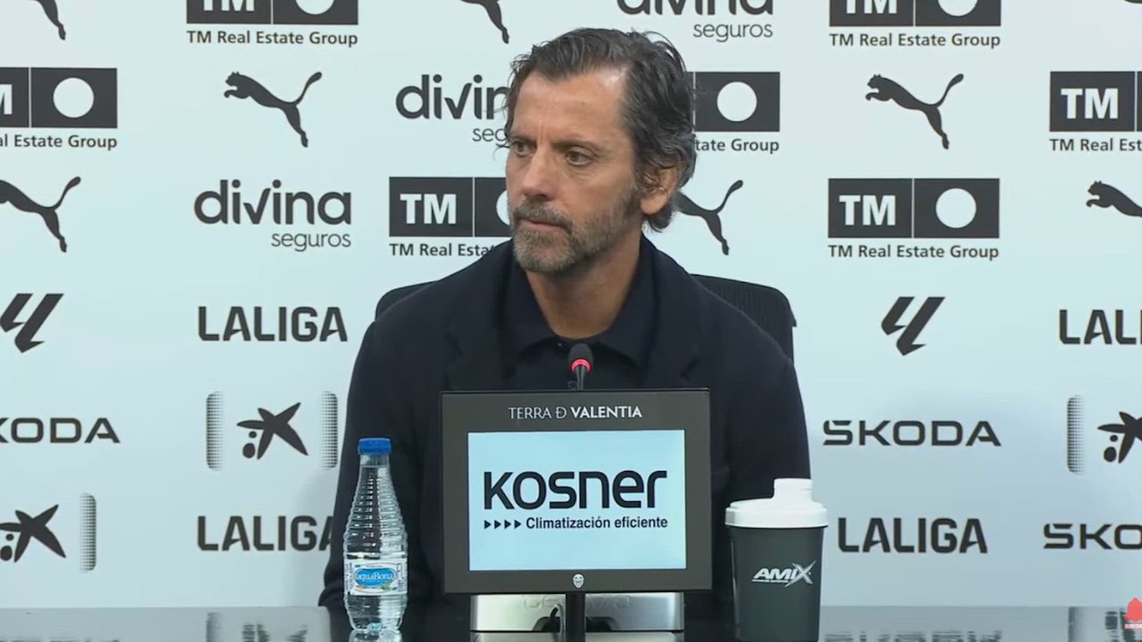 Quique Sánchez Flores, rueda de prensa |Valencia 3 - Alavés 2