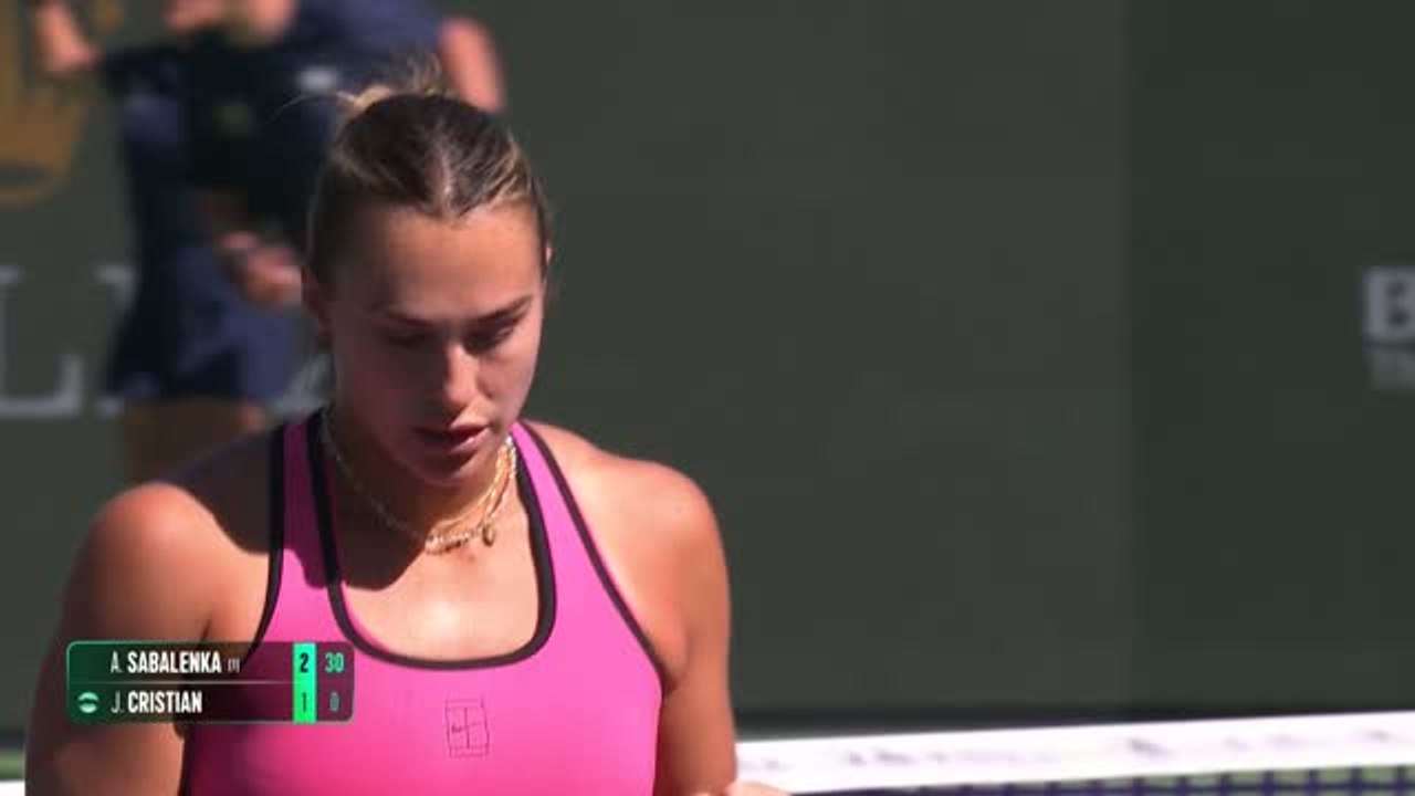 Sabalenka sets up Osaka showdown at Indian Wells
