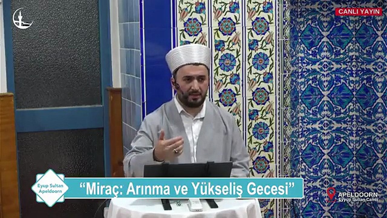 Miraç Kandili | Hollanda | Appeldoorn | Eyyüp Sultan Camii (15 Ocak 2026)