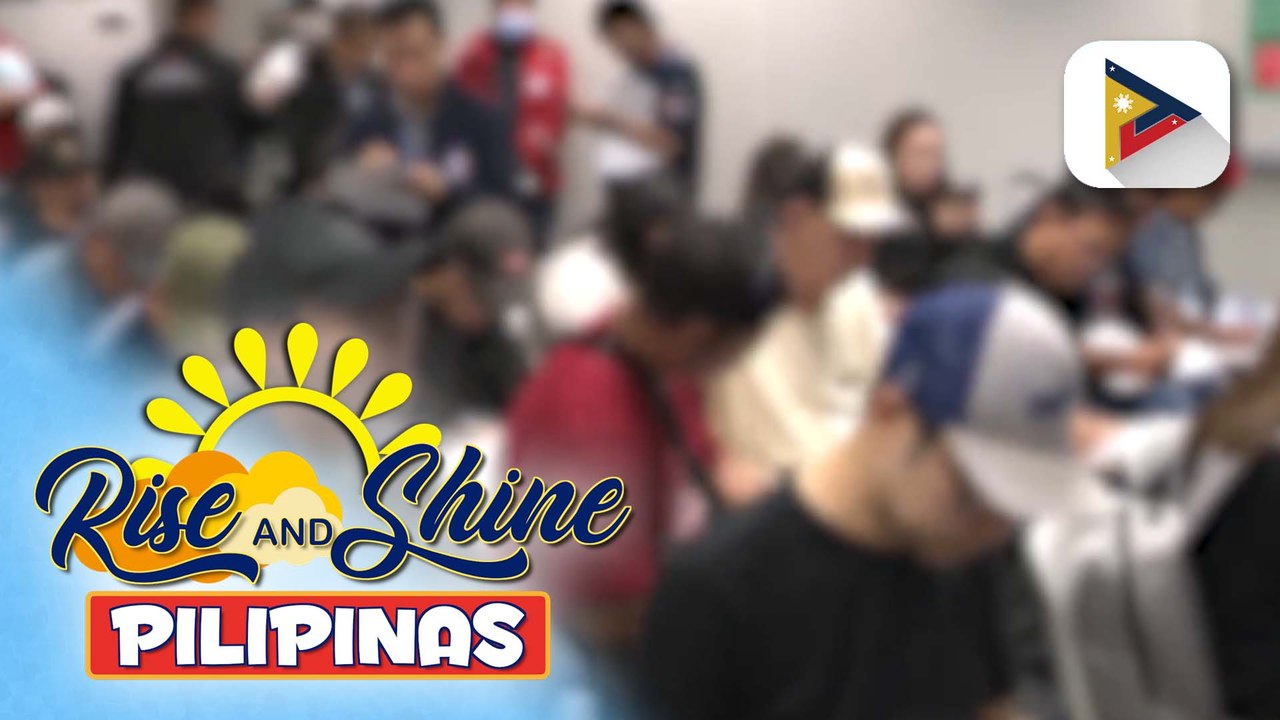 Nasa 90 OFWs na bahagi ng government sponsored repatriation mula sa Middle East, dumating na sa bansa | ulat ni Denise Osorio
