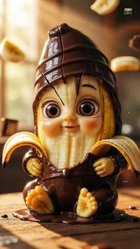 🍫 Chocolate Apple Baby ASMR | Satisfying Chocolate Crack 🍎| Ai Animation #shorts #asmr #cute #ai