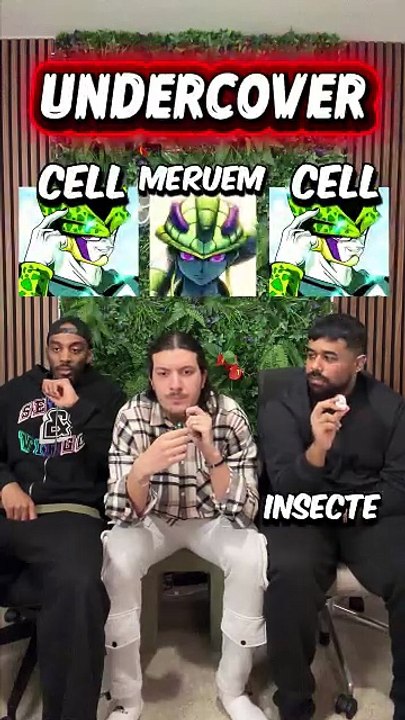 Undercover Cell Meruem dragon ball Hunter x hunter
